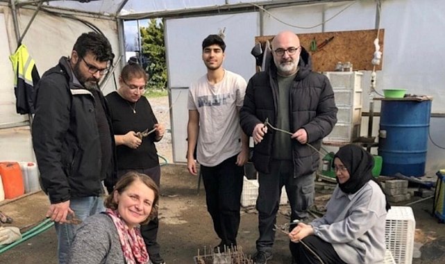 Zeytincilik öğrencileri BAÇEM'de uygulamalı eğitim aldı