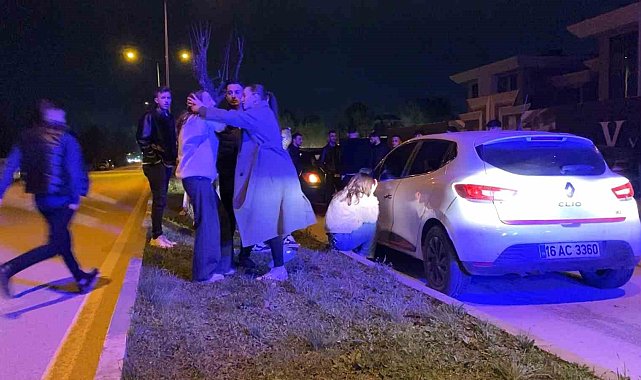 2 otomobilin çarpıştığı kazada 1 kişi yaralandı