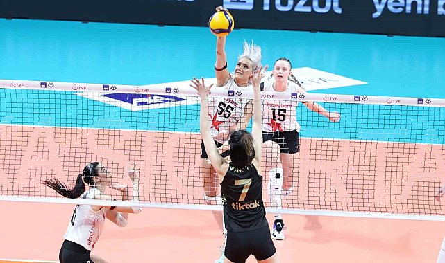 2026 Kadınlar AXA Sigorta Kupa Voley: Galatasaray: 3 - Kuzeyboru: 0