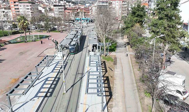 Akçaray tramvay hattının yolcu kapasitesi iki katına çıkarılıyor