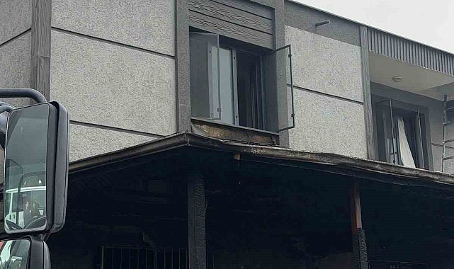 Antakya'da ev yangını