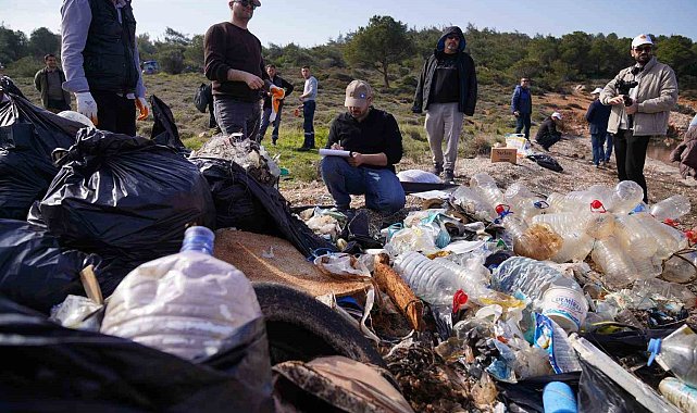 Avrupa Çevre Ajansı Deniz Çöpleri İzleme Programı kapsamında Ayvalık'ta temizlik seferberliği