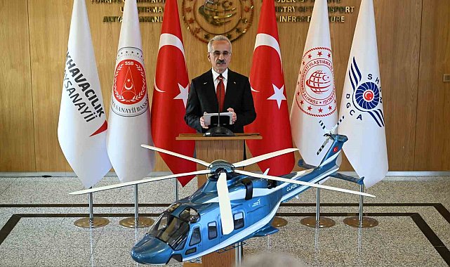 Bakan Uraloğlu: "GÖKBEY sadece bir helikopter değil, milletimize hizmet edecek milli gururumuzdur"