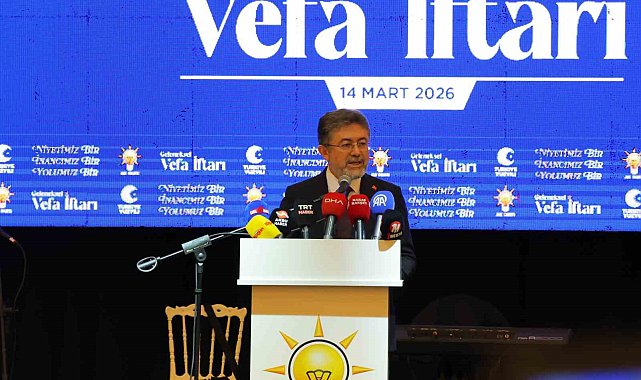 Bakan Yumaklı: "Biz bölgemizde huzurun hakim olmasını isteyen bir ülkeyiz"