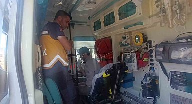 Bakım sırasında tur teknesi alev aldı dumandan etkilenen işçi hastanelik oldu