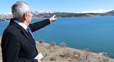 Başkan Bozcan: "Davos'a gitmeye gerek yok Hazar Gölü'ne gidelim"