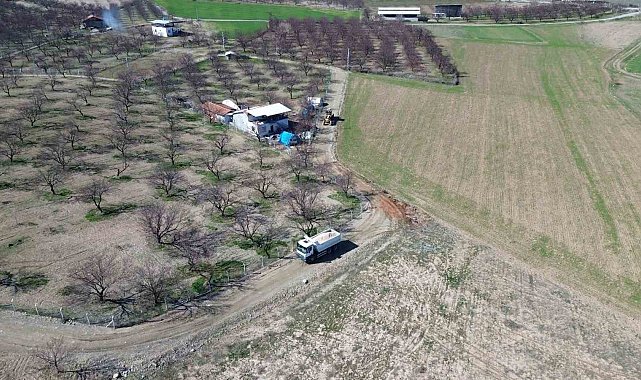 Battalgazi'de kırsal mahallelerde yol çalışmaları sürüyor