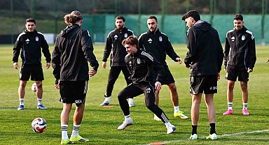 Beşiktaş, Galatasaray maçı hazırlıklarını tamamladı