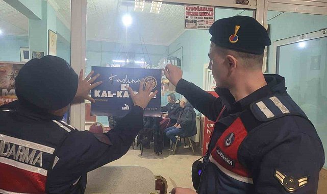 Bilecik'te 'Kadına El Kal-Ka-Maz' ve '18 Mart Şehitler Günü' bilgilendirme faaliyeti