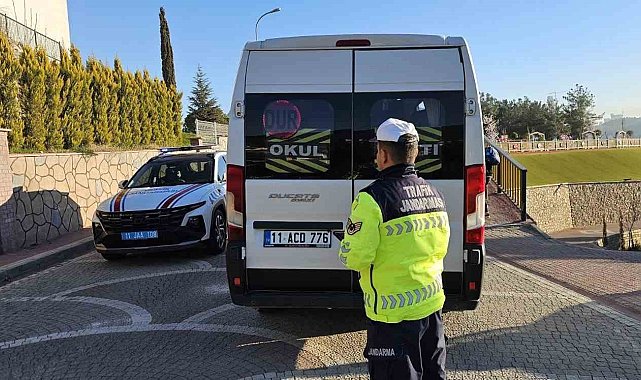 Bilecik'te okul servis araçları denetlendi