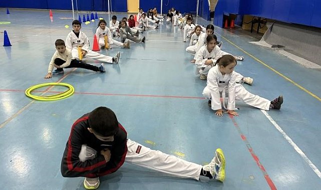 Bilecik'te tekvandocuların performansı yoğun antrenmanlarla yükseliyor