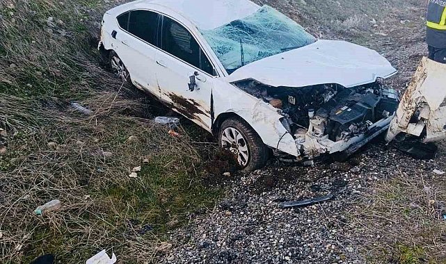 Bingöl'de trafik kazası: 1 yaralı