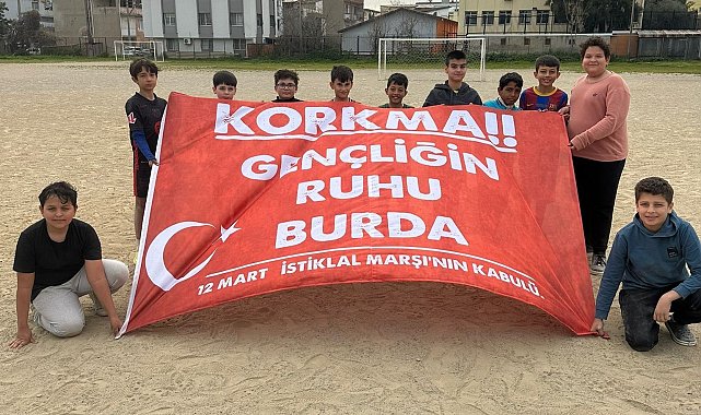 Bornovalı kursiyerlerden 'Korkma' mesajı