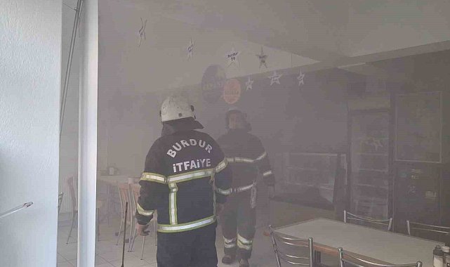 Burdur'da pide salonunda doğalgaz patlaması: 1 yaralı