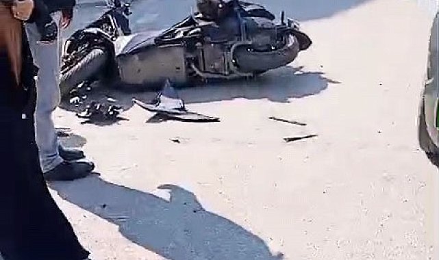 Bursa'da ani dönüş kazaya neden oldu: 1 kişi yaralandı