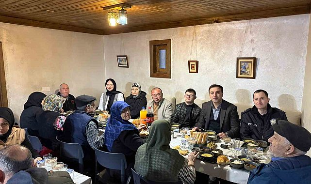 Çavdarhisar Kaymakamı Ak, şehit aileleri ve gazilerle iftarda bir araya geldi