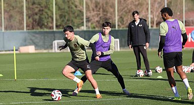 Corendon Alanyaspor, Galatasaray maçı hazırlıklarını tamamladı