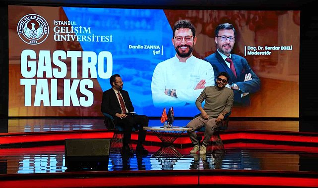 Danilo Zanna, gastronomi kariyerine dair deneyimlerini öğrencilerle paylaştı