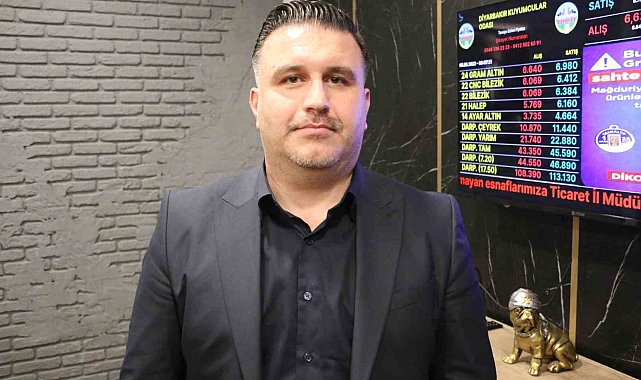 DİKO Başkanı Sanal: ''Altın uzun vadede yeniden toparlanarak yükseliş trendine girecek''