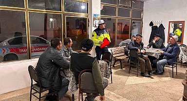 Edirne jandarmasından vatandaşlara trafik güvenliği eğitimi