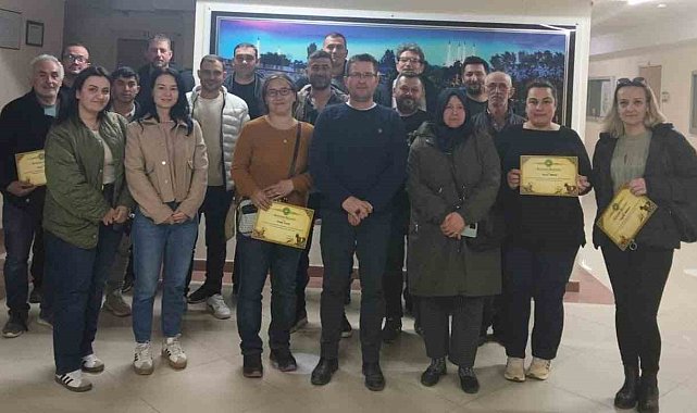 Edirne'de diplomalı çobanlar kursu tamamladı