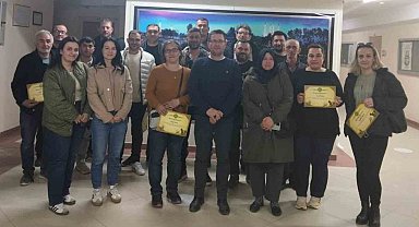 Edirne'de diplomalı çobanlar kursu tamamladı