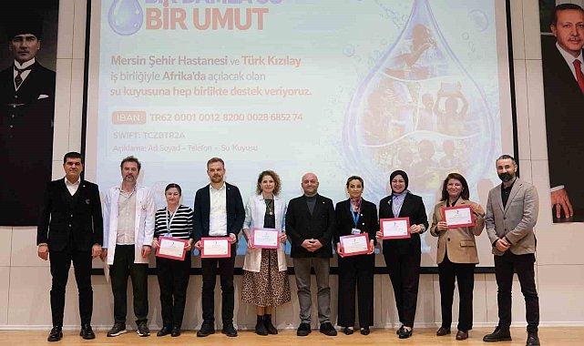 El emeği ürünler Afrika'da açılacak su kuyusuna umut oldu