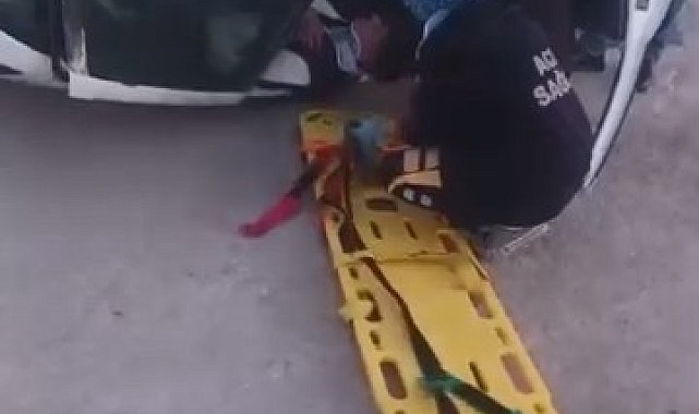 Elazığ'da otomobil takla attı: 2 yaralı