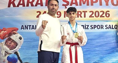 Elazığlı sporcudan karatede birincilik