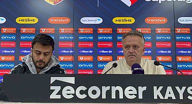 Erling Moe: "Hakem kararları noktasında şanslı olan taraf değildik"