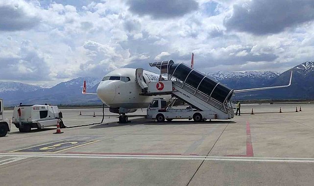 Erzincan Yıldırım Akbulut Havalimanı Şubat ayında 27.329 yolcuya hizmet verdi