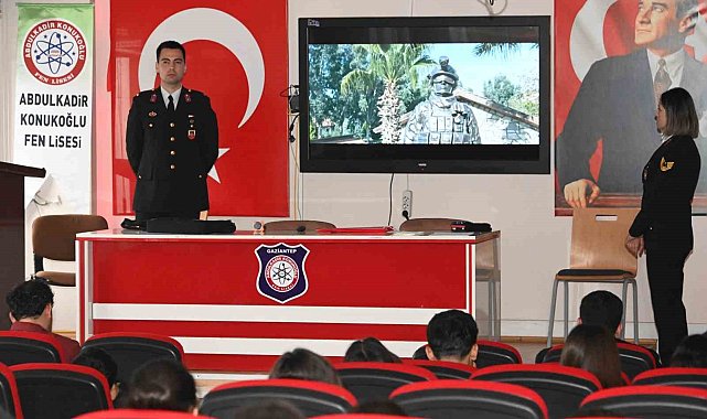 Gaziantep'te öğrencilere jandarma mesleği tanıtıldı