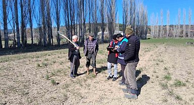 Gediz'de sel sonrası zarar tespiti yapıldı