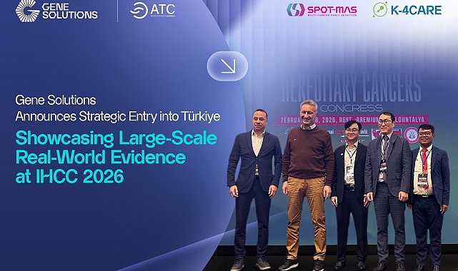 Gene Solutions, 2'nci Uluslararası Kalıtsal Kanserler Kongresi'ne katıldı