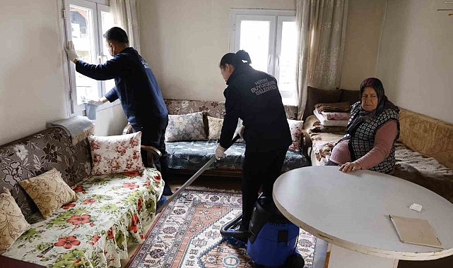 Hatay Büyükşehir Belediyesi, 6 bin 615 hanede temizlik yaptı