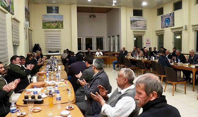 Hisarcık Kaymakamı Atam, muhtarlarla iftar sofrasında buluştu