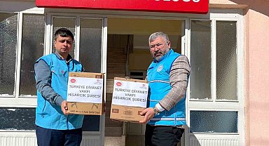 Hisarcık Müftülüğü'nden ihtiyaç sahiplerine Ramazan yardımı