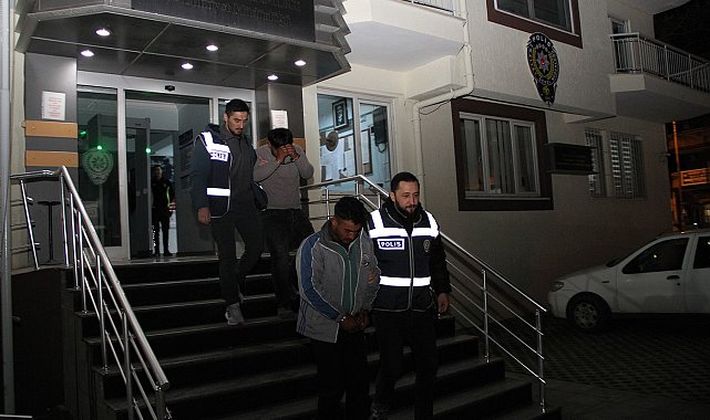 İnşaattan hırsızlık yapan 2 şüpheli tutuklandı
