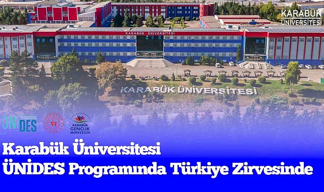KBÜ, ÜNİDES programında Türkiye birincisi