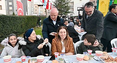 Kestel Belediyesi'nden sokak iftarı