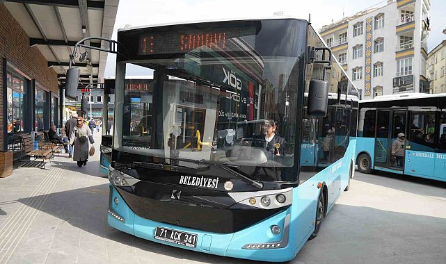Kırıkkale'de kadınlara ücretsiz ulaşım desteği