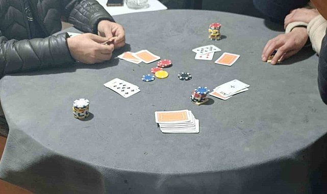 Kırıkkale'de kumar operasyonu: 58 bin 20 lira idari para cezası uygulandı