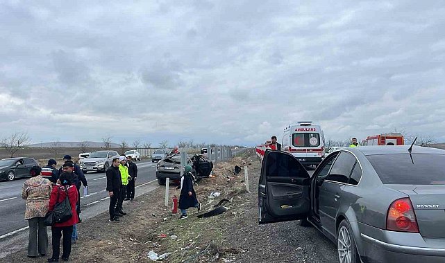 Konya'da takla atan otomobilde yaralanan genç, hayatını kaybetti