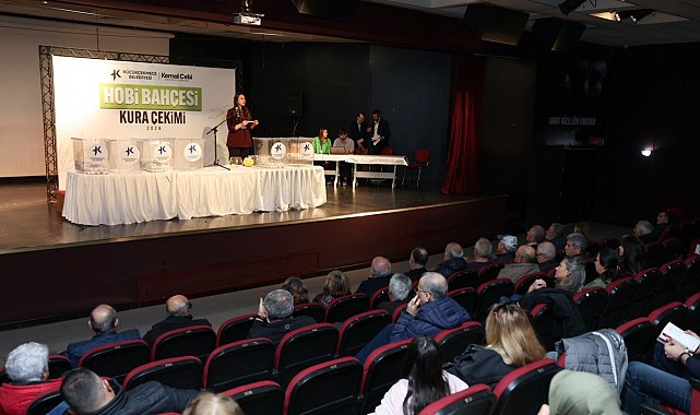 Küçükçekmece Belediyesi hobi bahçelerinin yeni dönem sahipleri belli oldu