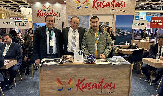 Kuşadası Belediyesi ITB Berlin Fuarı'nda yerini aldı