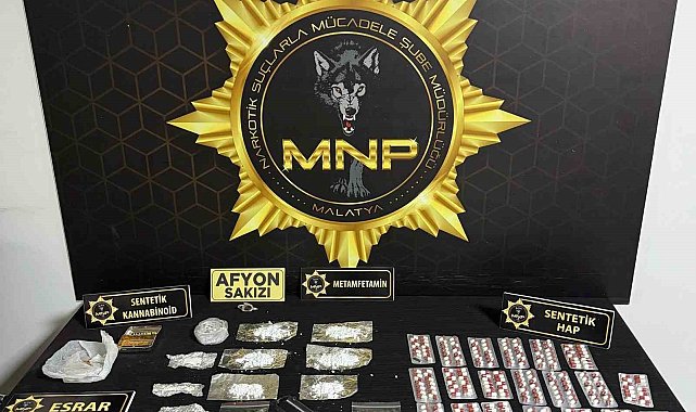 Malatya'da uyuşturucu operasyonu: 7 tutuklama