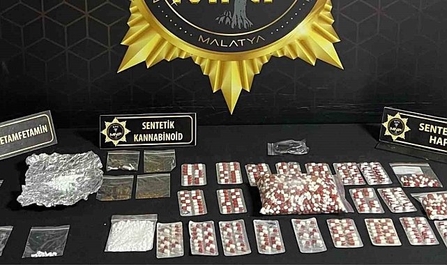 Malatya'da uyuşturucu operasyonu: 8 tutuklama