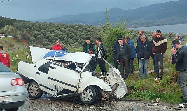 Manisa'da feci kaza: 1'i ağır 3 yaralı