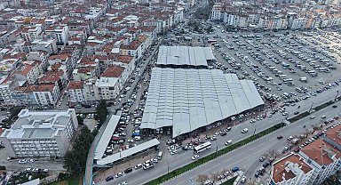 Manisa'nın en büyük pazaryerinin altyapı sorunu çözüme kavuştu