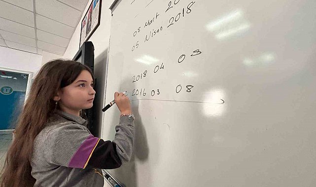 Matematikte dünya birincisi olan Trabzonlu Lina'nın hayali Nobel ödülü